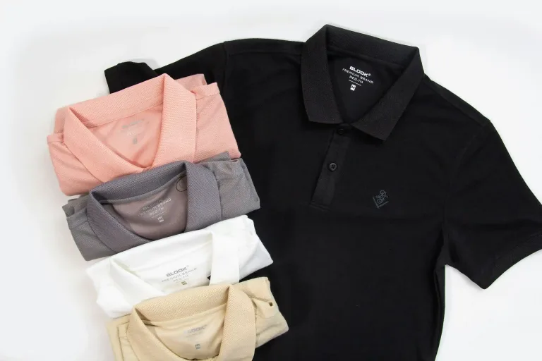 Best Polo Shirt Manufacturer stacked shirts
