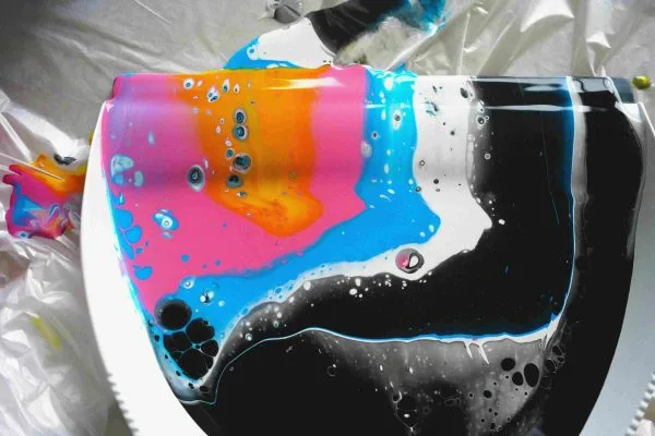 Colorful sublimated and dyed athletic t-shirts